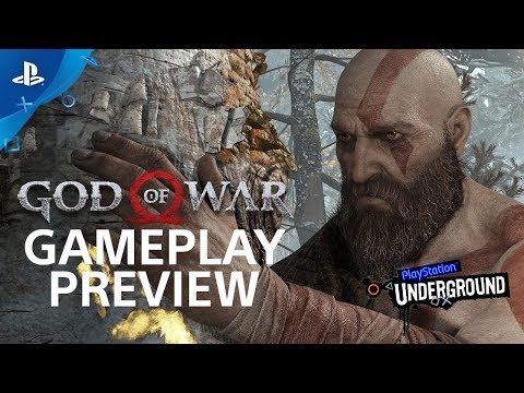 God of War: 15 Minutes of Gameplay - PS4 Gameplay Walkthrough | PS Underground thumbnail