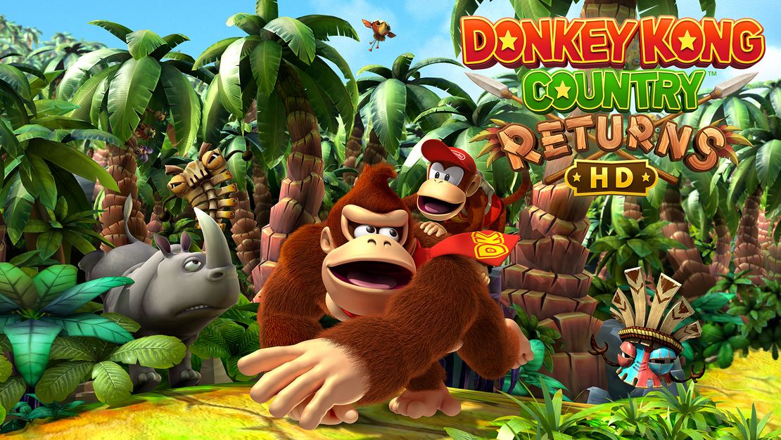 Donkey Kong Country Returns HD header image